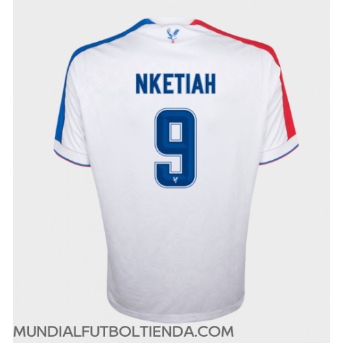 Camiseta Crystal Palace Eddie Nketiah #9 Tercera Equipación Replica 2025-26 mangas cortas